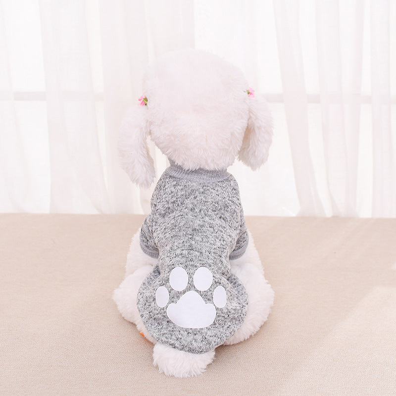 Clothing Pet Clothing Two-legged Sweater Teddy - Majestic Pet Kingdom