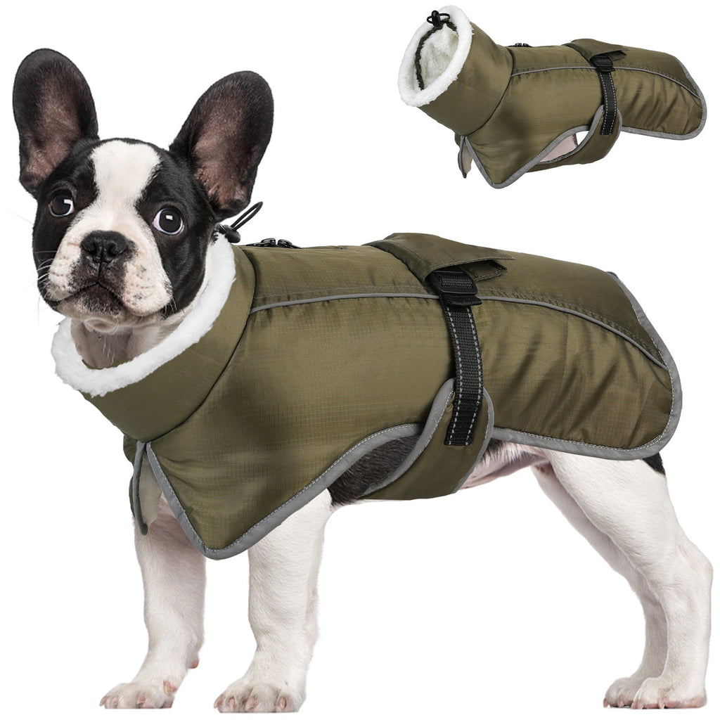Pet Autumn And Winter Clothes Thick Warm Waterproof Cold-proof Cotton | Majestic Pet Kingdom™