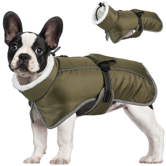 Pet Autumn And Winter Clothes Thick Warm Waterproof Cold-proof Cotton | Majestic Pet Kingdom™