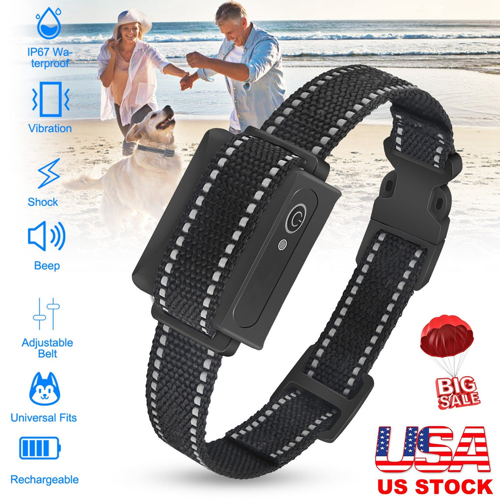 Dog Training Collar Receiver IP67 Waterproof Dog Bark Shock Vibration Beep Receiver Up To 3280ft - Majestic Pet Kingdom