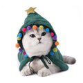 Cute Dog Cat Costume Christmas Cloak Halloween Disguise Cat - Majestic Pet Kingdom