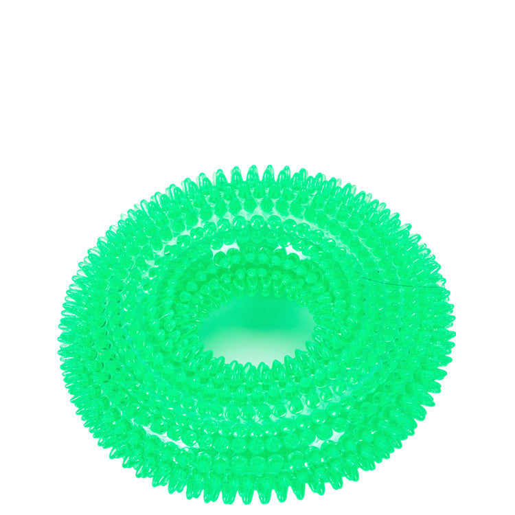 Pet toy bite resistant sounding toy ball