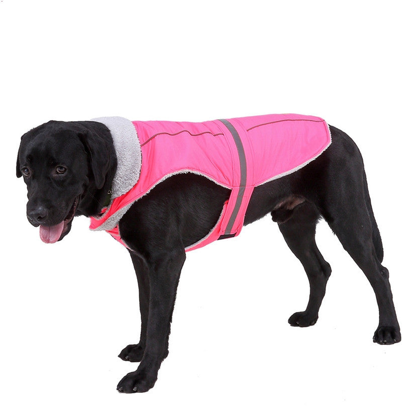 Pet clothes winter clothes night reflective pet clothes - Majestic Pet Kingdom