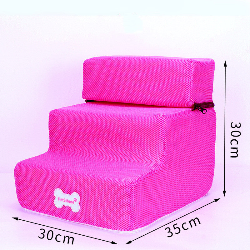 Sponge Pet Stairs & Bed Climbing Ladder for Dogs