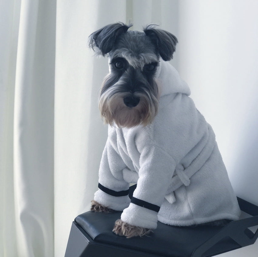 Pet clothes bathrobe robe pajamas - Majestic Pet Kingdom