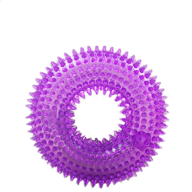 Pet toy bite resistant sounding toy ball