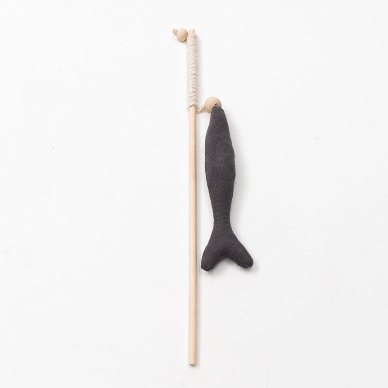 Fish rod funny cat stick