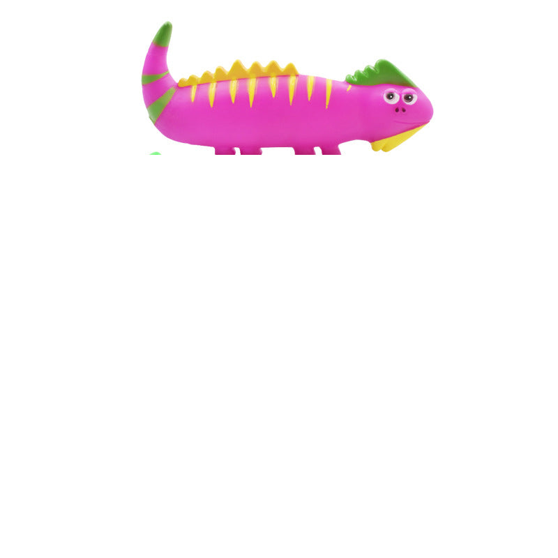 Little Lizard Molar Teeth Vinyl Vocal Pet Toy