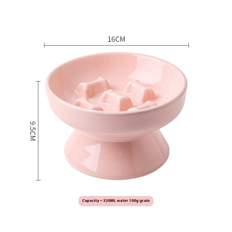 Anti-tumble Large Diameter Ceramic Pet Bowl - Majestic Pet Kingdom