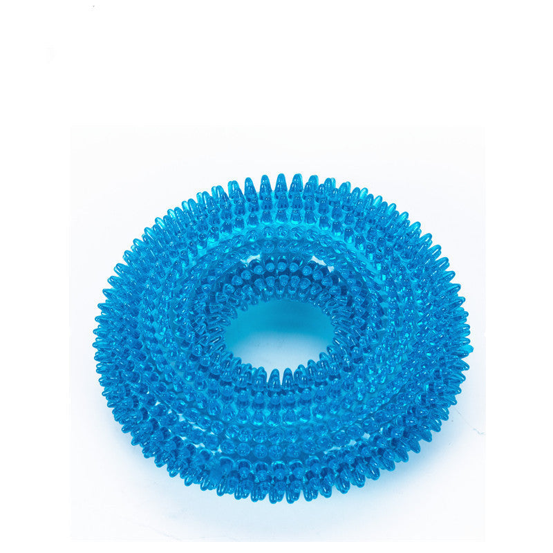 Pet toy bite resistant sounding toy ball