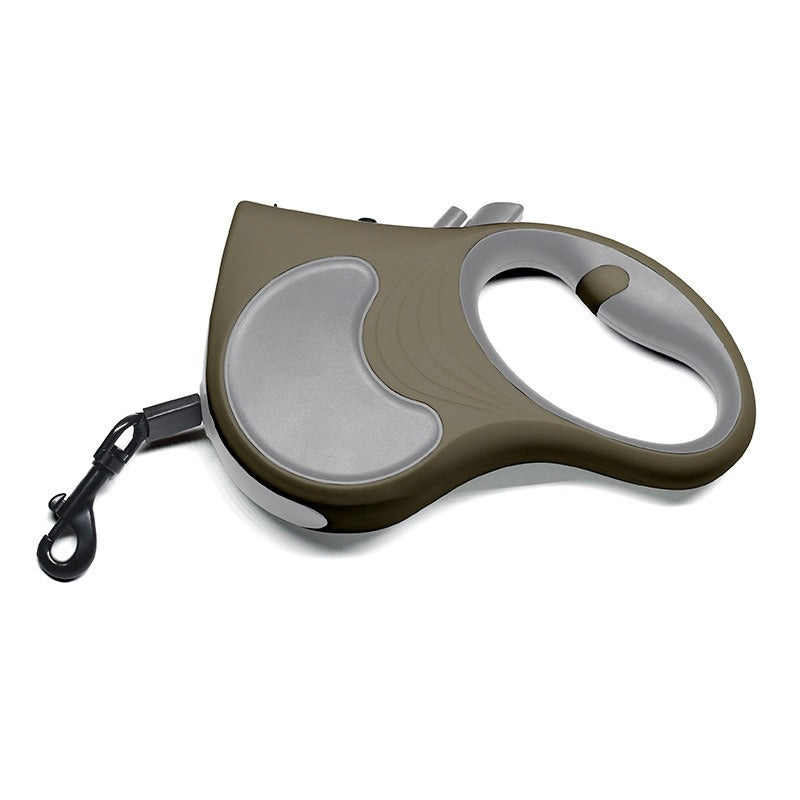 Dog Leash Retractable Automatic Walking Lead Built-In Light