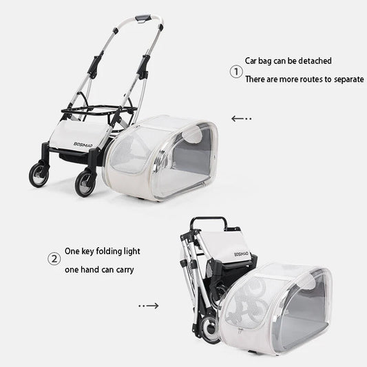 fashionable-pet-dog-cats-four-wheeled-cart-lightweight-foldable-separable-when-going-out-small-medium-sized-pets-dog-stroller-luxury-view-2 | Majestic Pet Kingdom