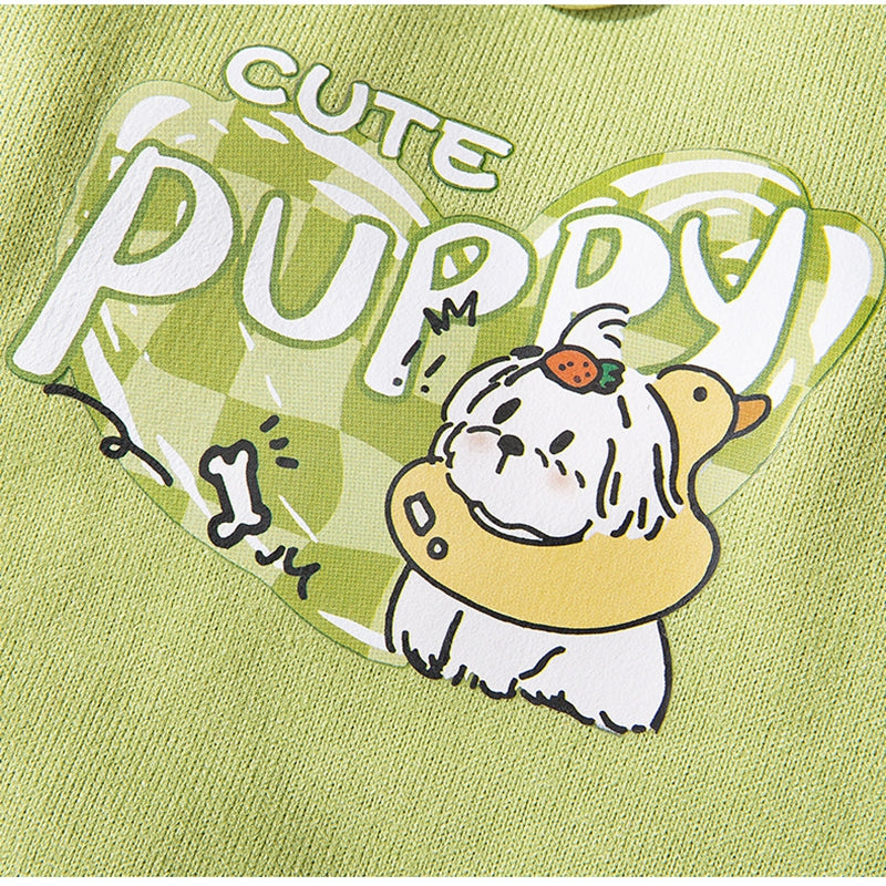 Autumn And Winter Dog Thin Fleece, Cool Style, Drawstring, Hooded, Cute Cartoon Hoodie, Small And Medium-sized Dog And Cat Pet Clothing