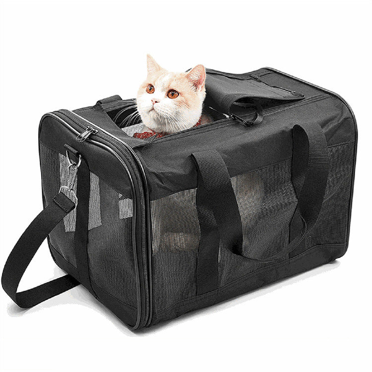 Dog Cat Carriers Bags Car Portable Transport Pet Bag Cage Portable Pet Foldable Outgoing Travel Breathable Pets Handbag - Majestic Pet Kingdom