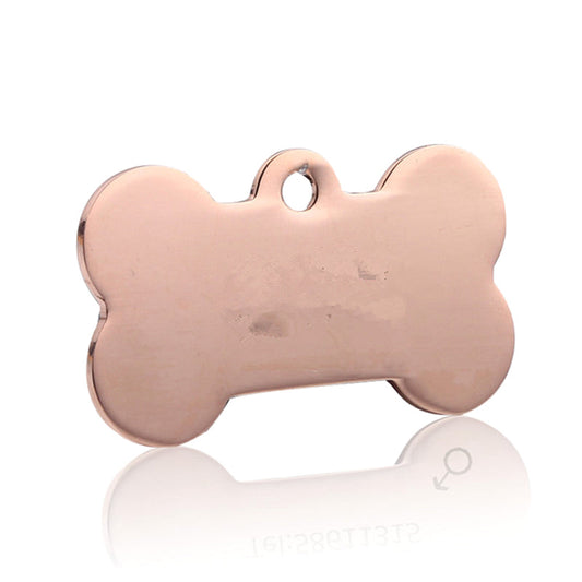 Free engraving Pet Dog cat collar accessories Decoration Pet ID Dog Tags Collars stainless steel cat tag customized tag
