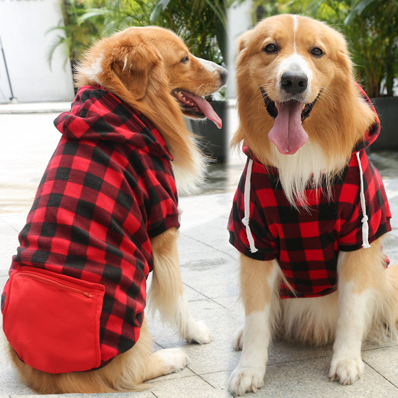 Fashion Pet Dog Simple Zipper Pocket Sweater - Majestic Pet Kingdom
