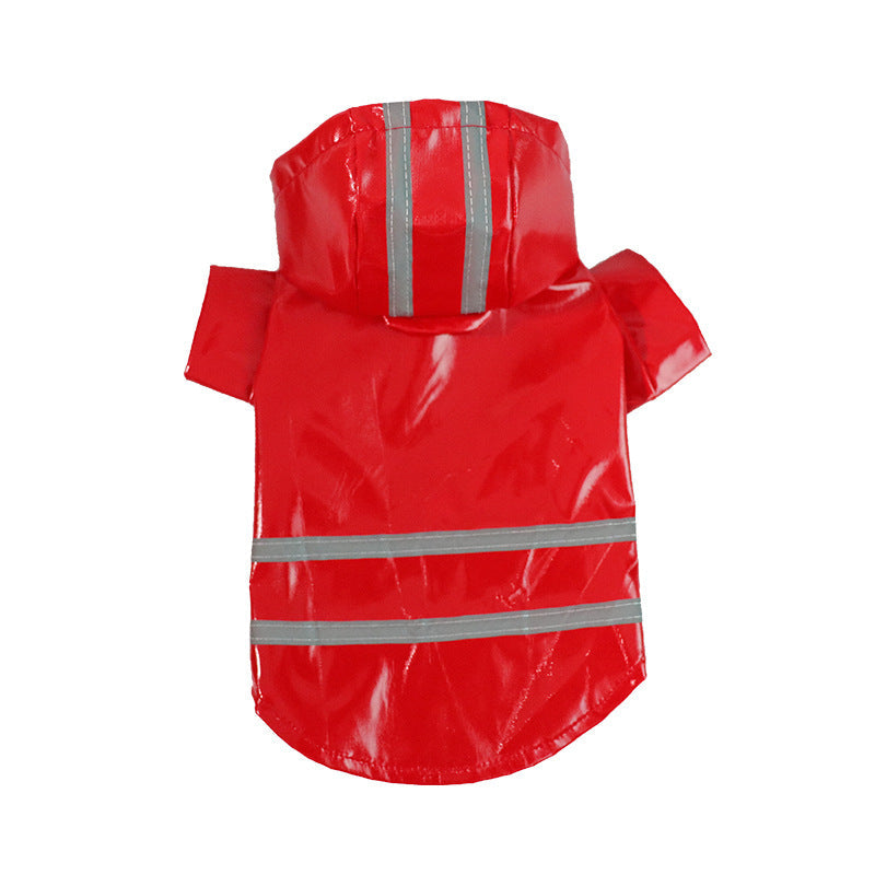 Reflective Pet Raincoat: Waterproof Small Dog Jacket