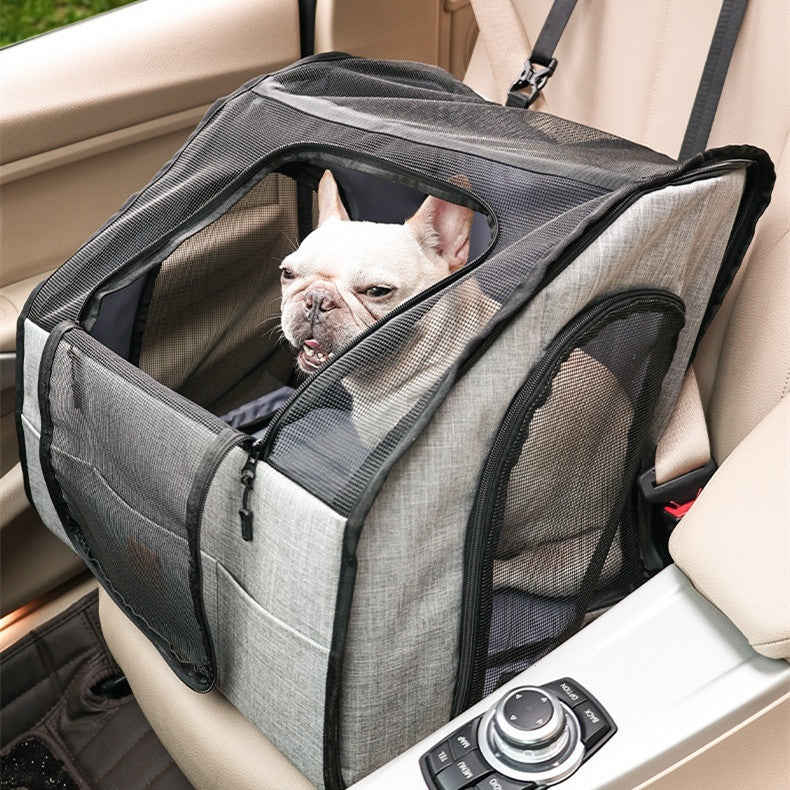 Waterproof Foldable Car Pet Carrier & Mat