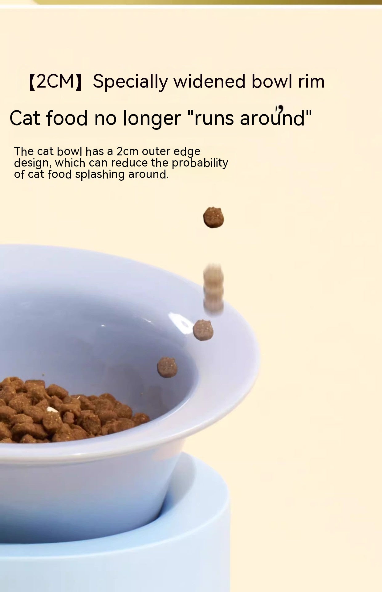 Cat Dog Ceramic Double Bowl - Majestic Pet Kingdom