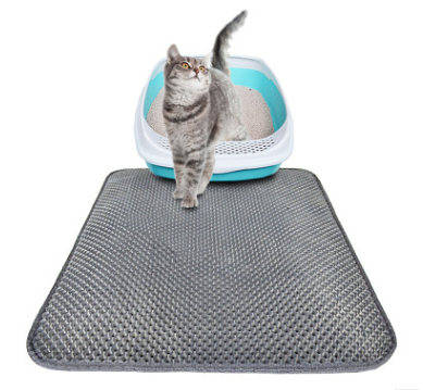 Cat Litter Pad Honeycomb Double-Layer Trapping Mat - Large