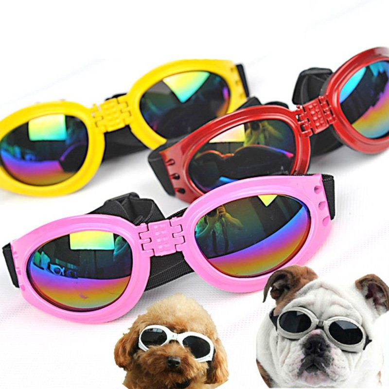 Dog Sunglasses Foldable Medium Size Waterproof Goggles UV Protection Glasses For Pets - Purrfect Pet Kingdom™