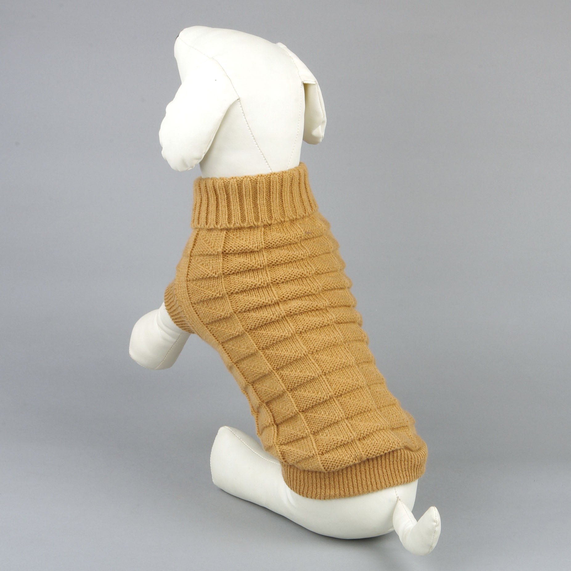 Solid color dog sweater Teddy dog clothes Cat clothes pets Pet cat clothes Pet clothes - Majestic Pet Kingdom
