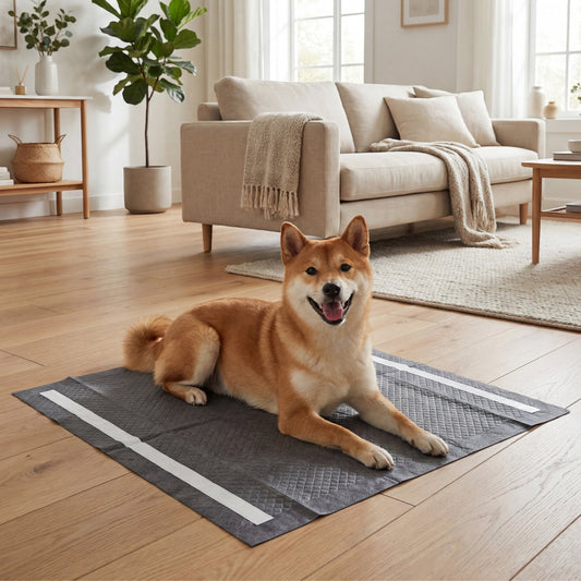 24" x 24" Charcoal Dog Pee Pads 6-Layer for Dogs | Purrfect Pet Kingdom