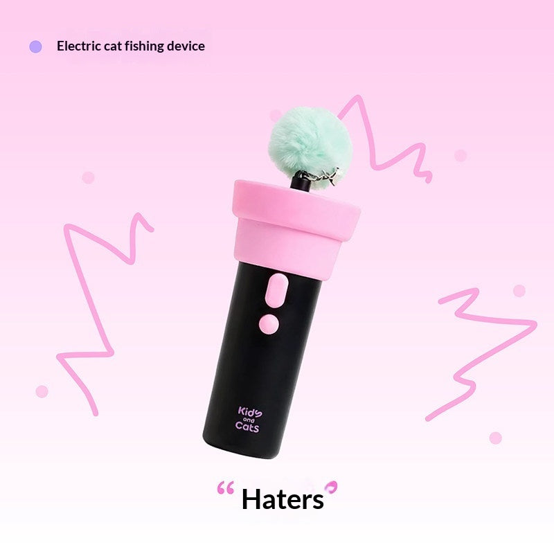 Electric Cat Teaser With One-button Launch