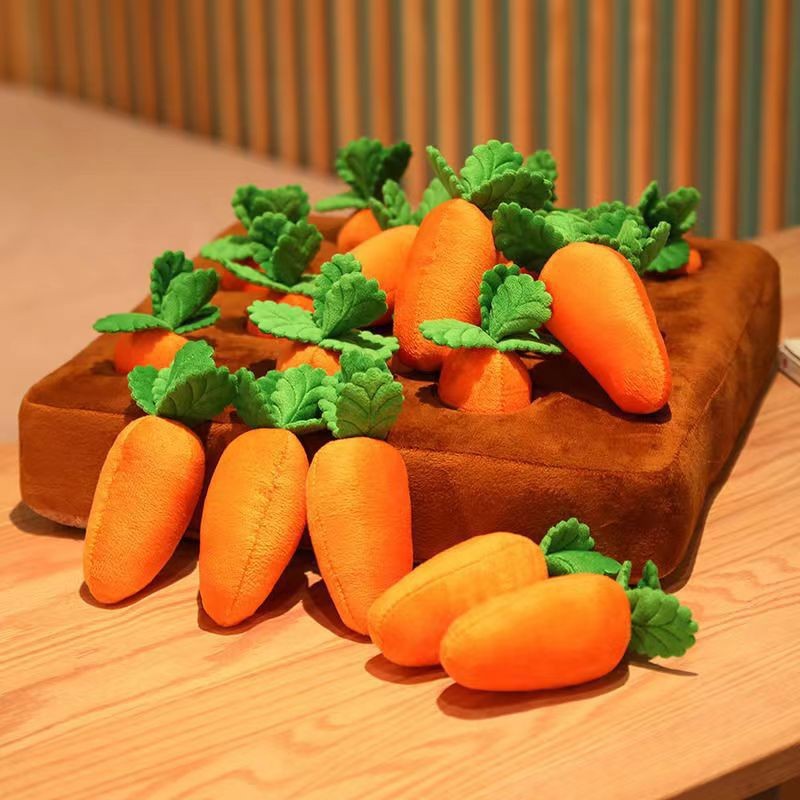 Pets Gnaw On Doll Fruits And Vegetables