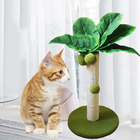 Cat Tree Sisal Scratching Post Multi-Level Activity Center