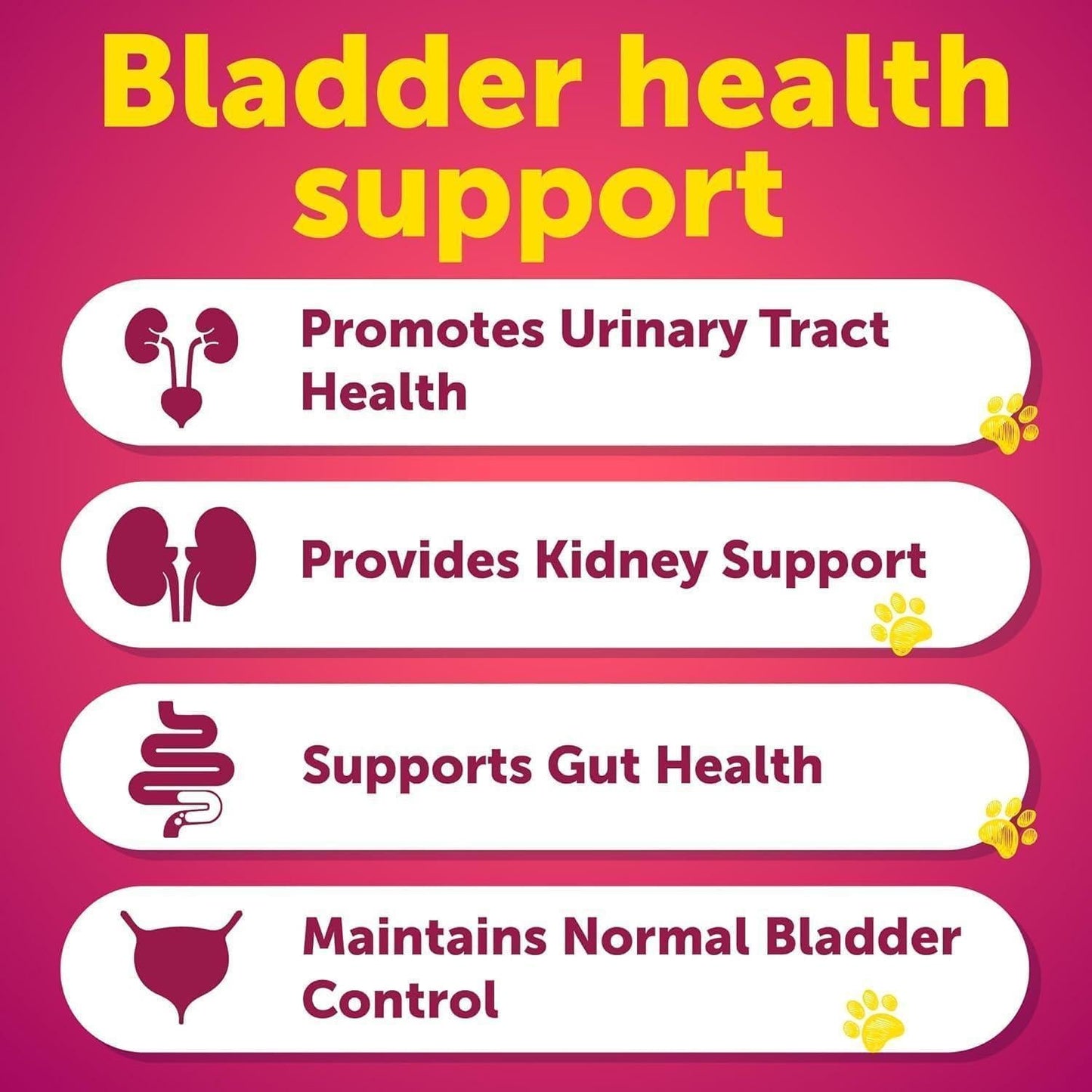 Dog UTI Treatment Chews - Cranberry Bladder Support 240ct