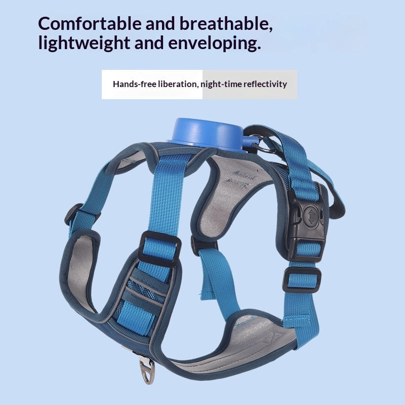 Automatic Retractable Leash And Harness - Majestic Pet Kingdom