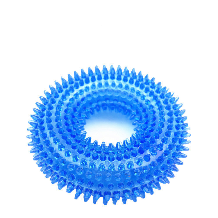 Pet toy bite resistant sounding toy ball