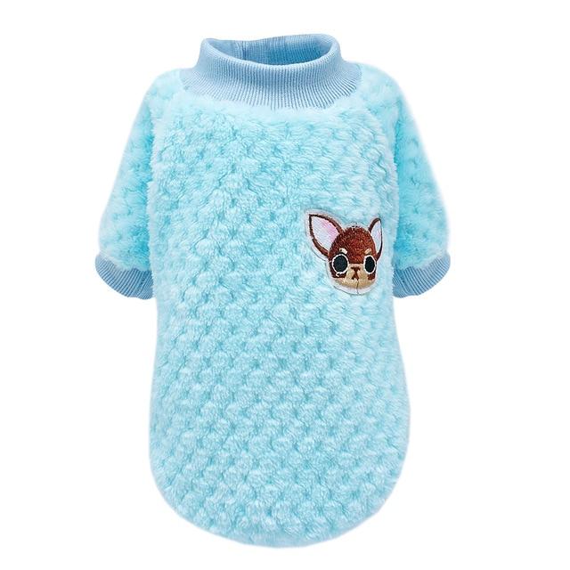 Winter Soft Warm Pet Dog Jacket Coat Dog Clothes Puppy Kitten Clothing For Small Medium Dogs - Majestic Pet Kingdom