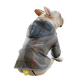 Dog plaid raincoat - Majestic Pet Kingdom