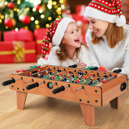 Foosball Table 27-Inch Indoor Freestanding Soccer Game Set - Main Feature View | Majestic Pet Kingdom