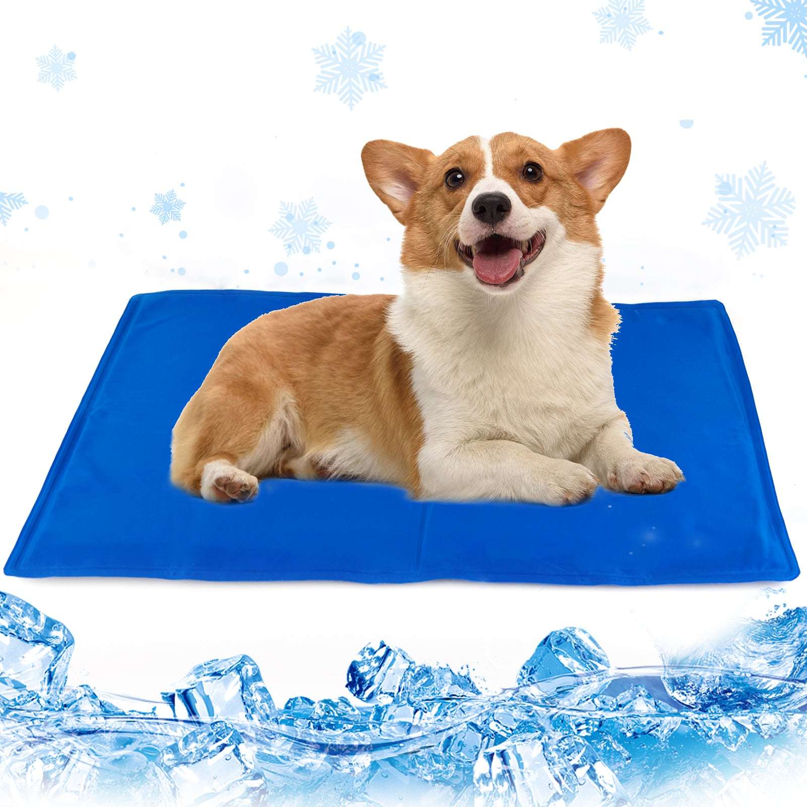 Pressure-Activated Non-Toxic Gel Pet Cooling Pad Mat
