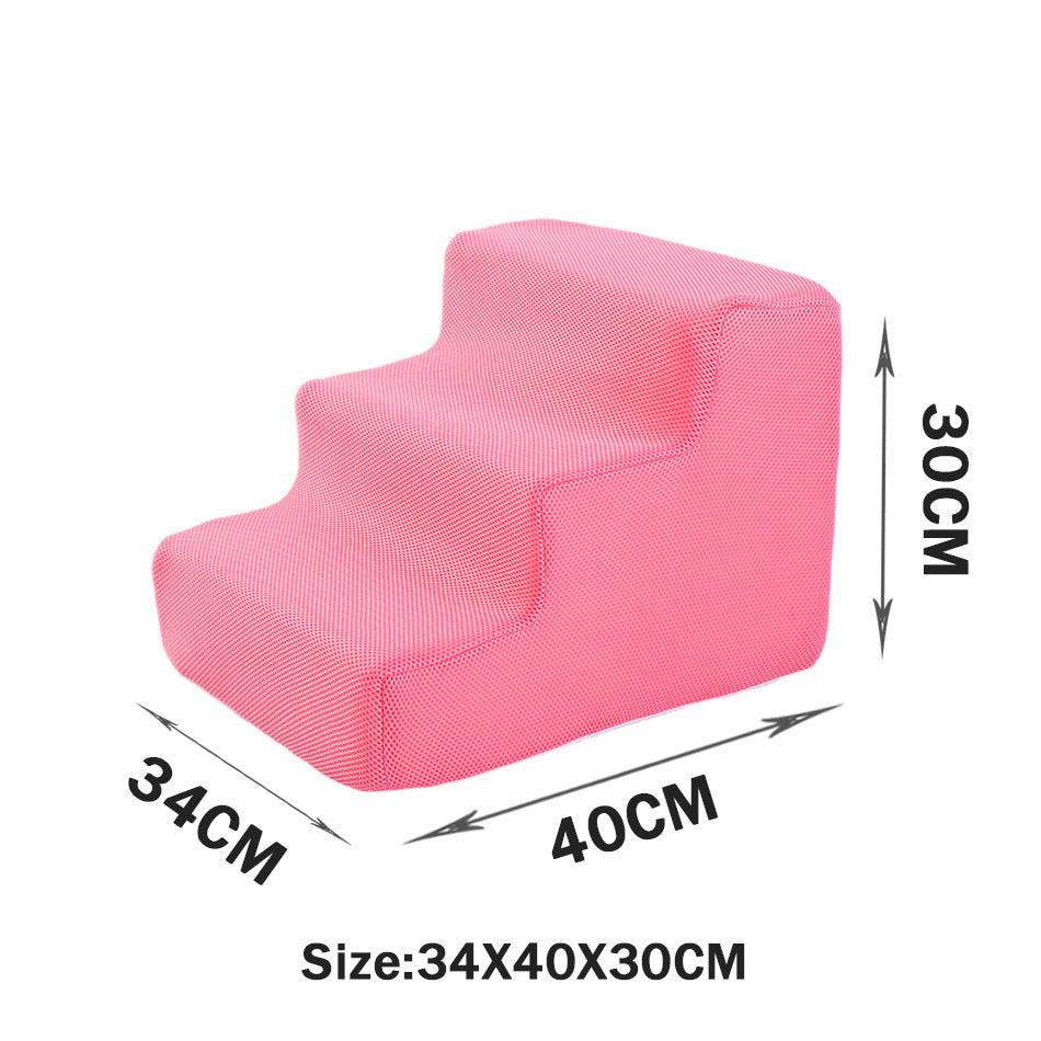Non-Slip Folding Pet Sofa Steps & Dog Ladder