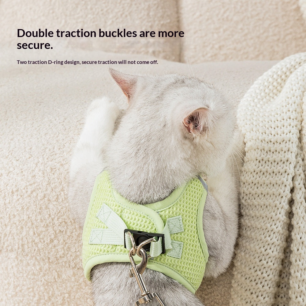 Adjustable Anti-Lost Cat Harness And Leash