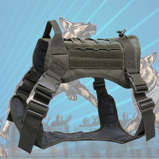 Tactical dog clothes outdoor dog vest - Majestic Pet Kingdom