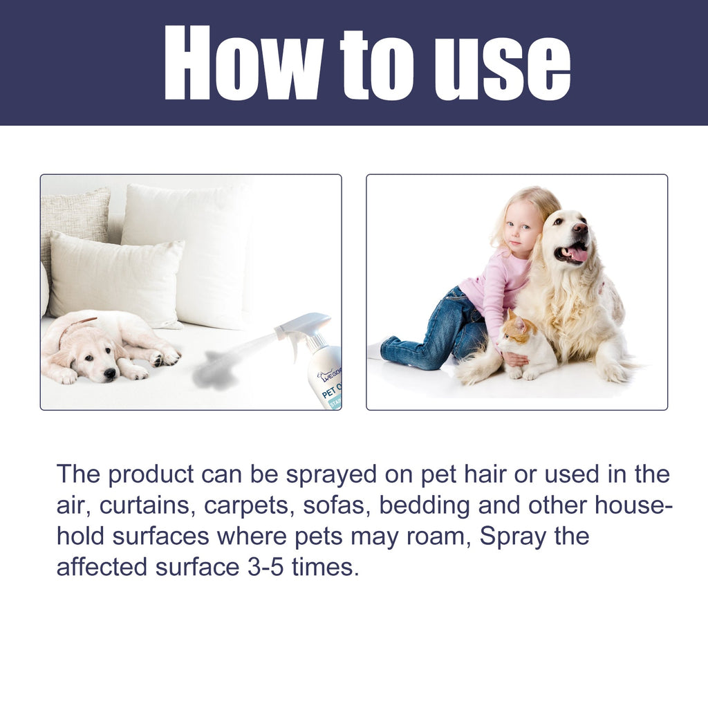 Pet Odor & Stain Eliminator, Clean Dog And Cat Body Odor Feces Odor Removal Indoor Fresh Deodorizer - Majestic Pet Kingdom
