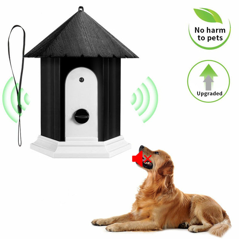 Pet Dog Ultrasonic Anti Barking Silencer Outdoor Bark Deterrent Trainer Barking Stop - Majestic Pet Kingdom