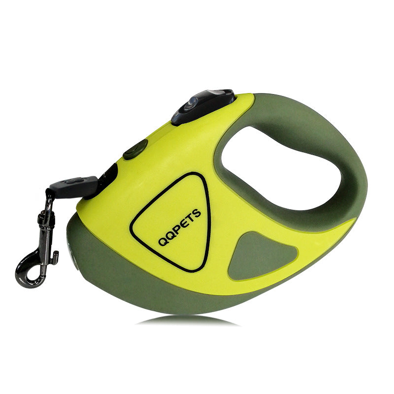 LED Retractable Dog Leash - Night Safety Lighted Lead