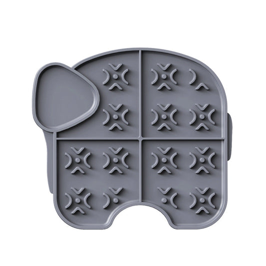 Pet Slow Food Pad Licking Pad Suction Cup Silicone Anti-choking Slow Food Pet Soothing Artifact Silicone Bowl Universal For Cats And Dogs