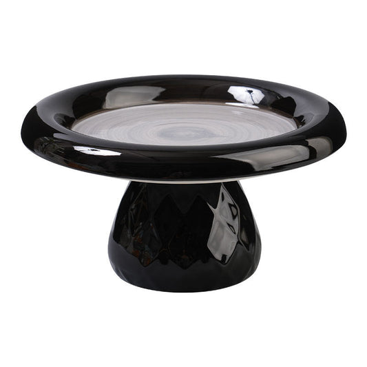 Ceramic Large-diameter Cat Bowl With Neck Protection, Not Easy To Tip Over, Cute Dog Bowl, Cat Canned Food Bowl, Snack Plate, Pet Bowl