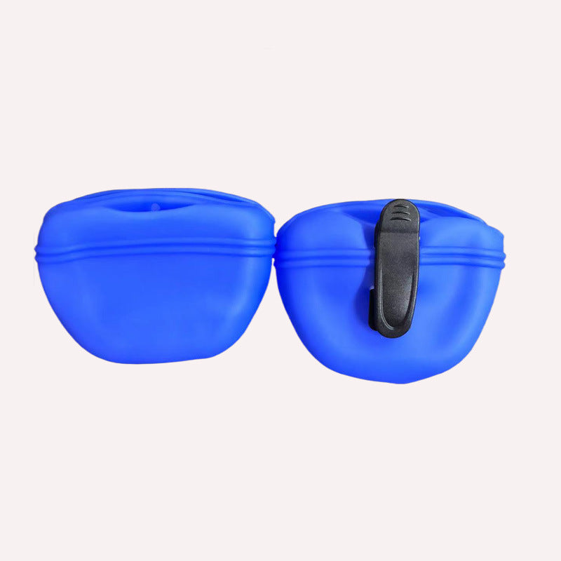 Dog Treat Pouch: Silicone Outdoor Training Waist Bag - Majestic Pet Kingdom