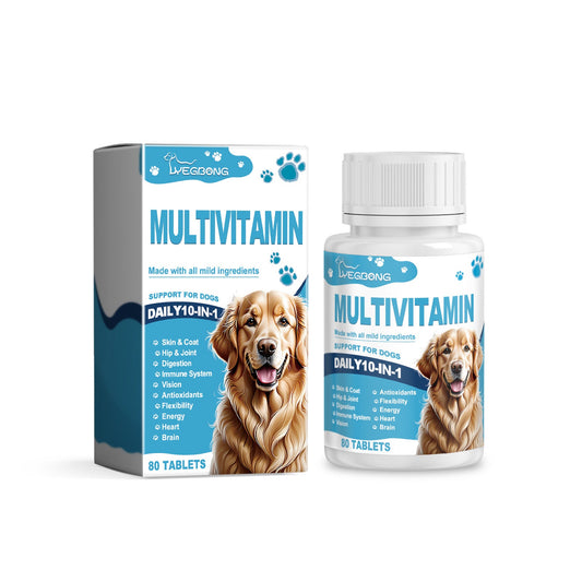 Multivitamin Tablets For Dogs, Cats, Dogs And Pets Absorb Nutritional Health Supplements - Detail Angle 2 | Majestic Pet Kingdom