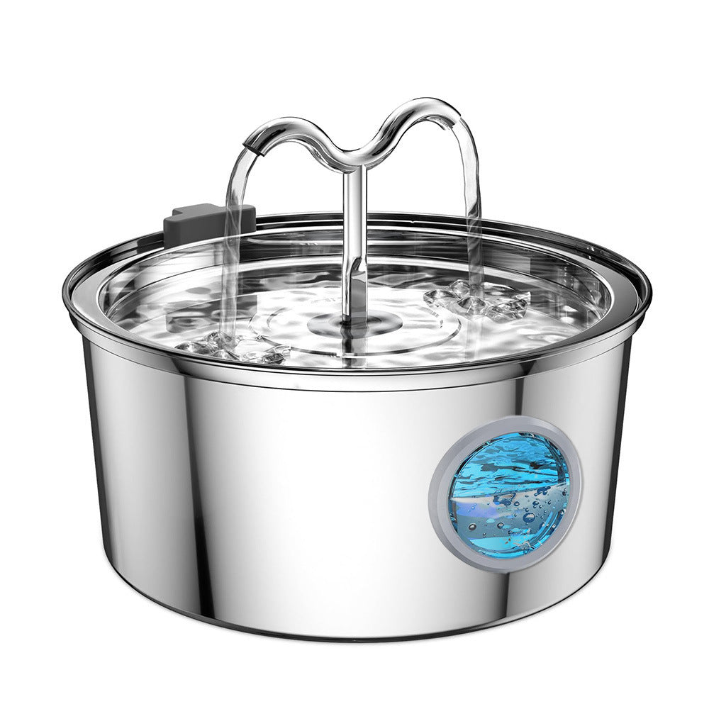 Smart Pet Water Dispenser: Stainless Steel Auto Circulation - Majestic Pet Kingdom
