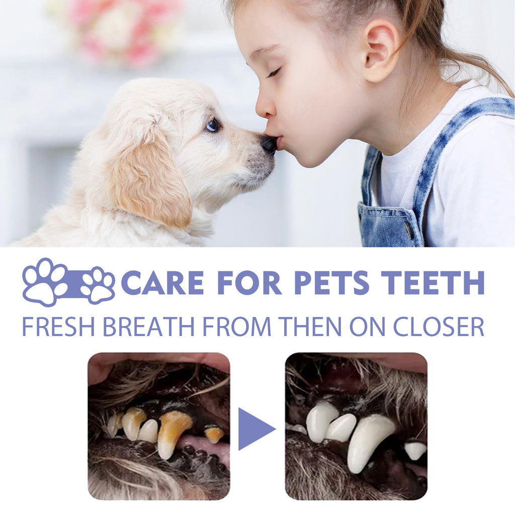 Dog & Cat Tooth Cleaning Spray: Pet Mouth Deodorizing Spray