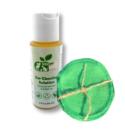 Pet Ear Cleaner Drops Natural Soothing Cleanser Dogs & Cats
